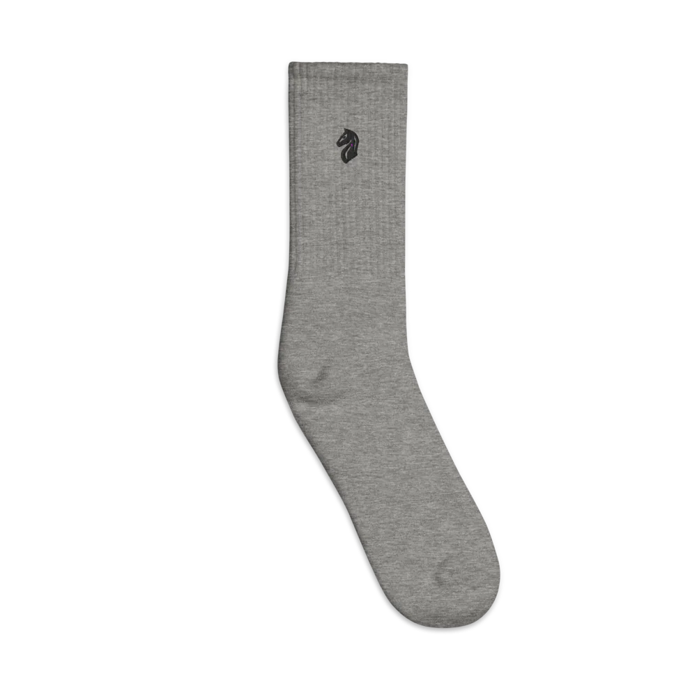 Gray Victor Coppolani Premium Socks - Made in the US