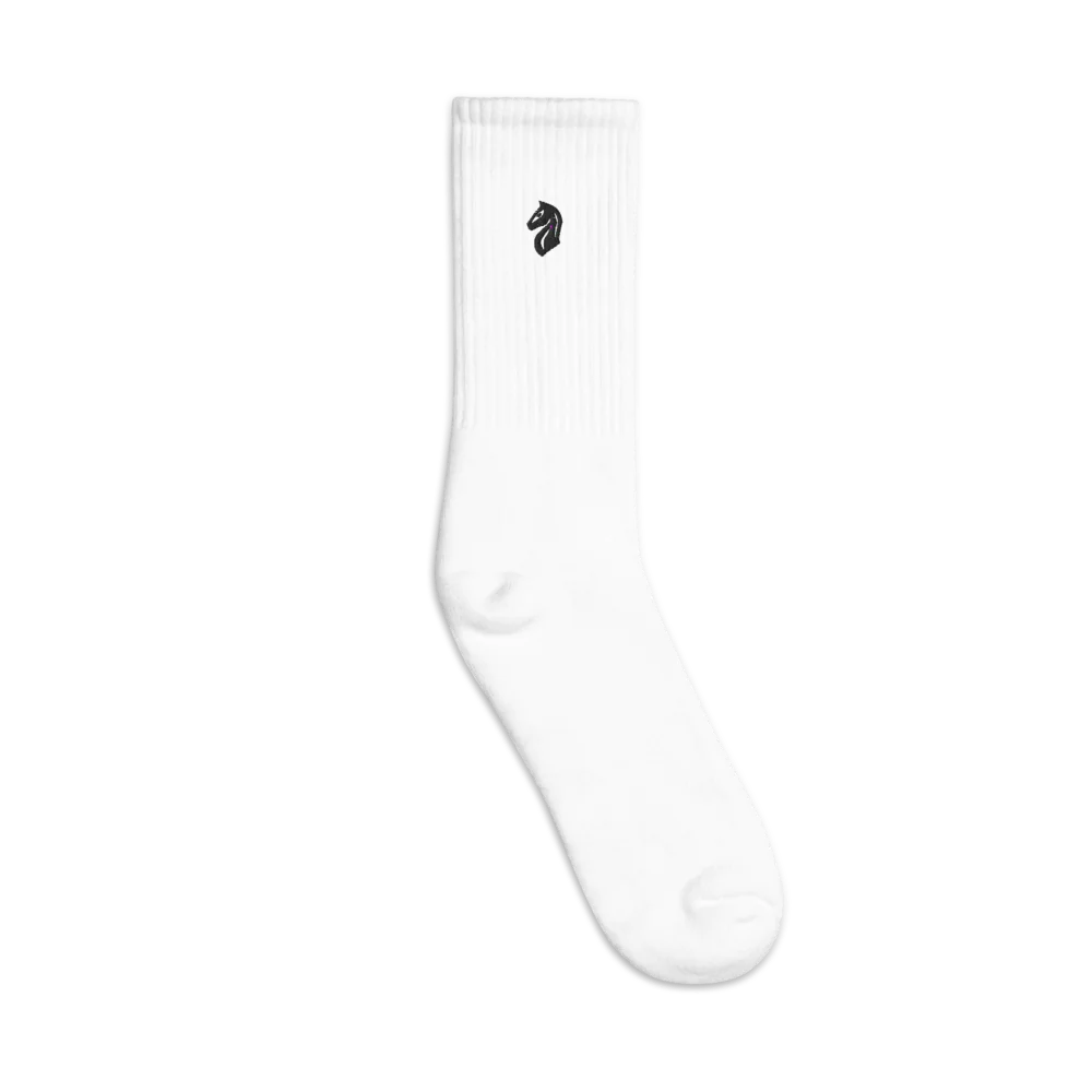 White Victor Coppolani Premium Socks - Made in the US
