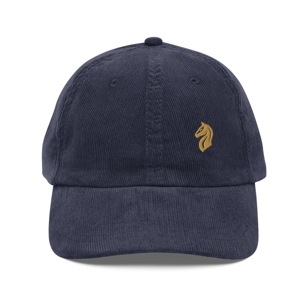 Ribbed Knit Beanie - Navy – Victor Coppolani
