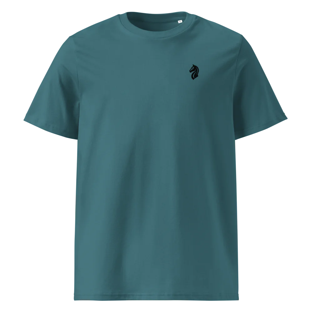 Victor Coppolani Organic T-Shirt- Teal Blue