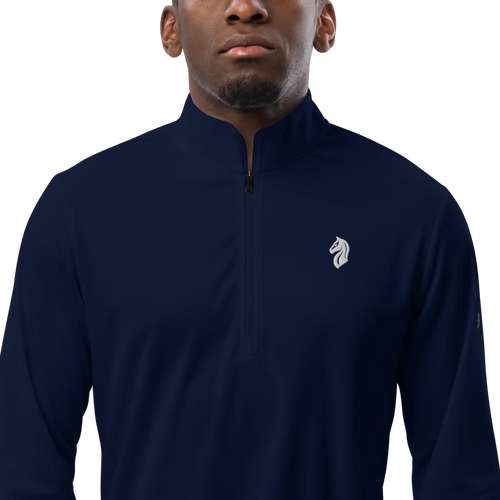 Adidas Quarter Zip Pullover - Navy – Victor Coppolani
