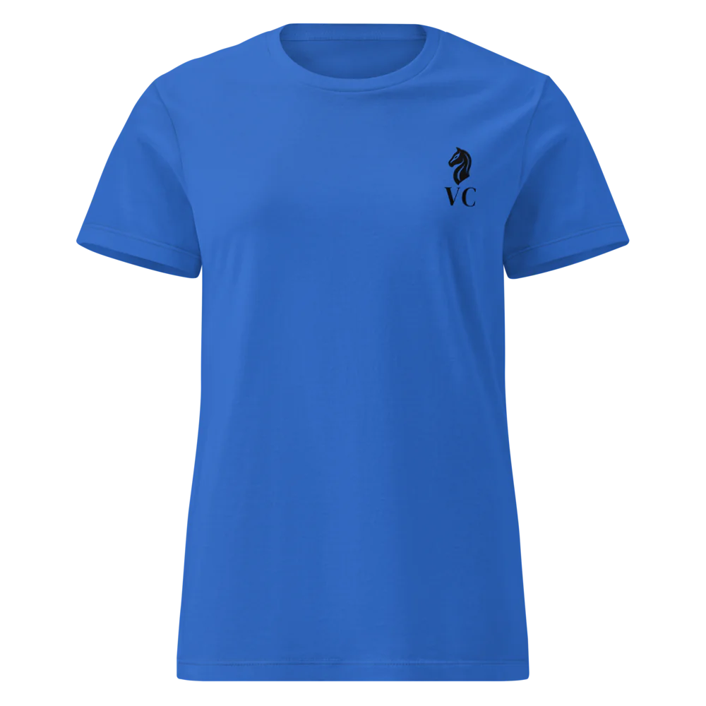 Women's T-Shirt with VC logo - Royal Blue